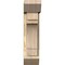 Ekena Millwork Merced Slat Rough Sawn Bracket w/ Offset Brace, Douglas Fir, 6"W x 16"D x 24"H BKT0604X16X24MRC06RDF - alternate 2